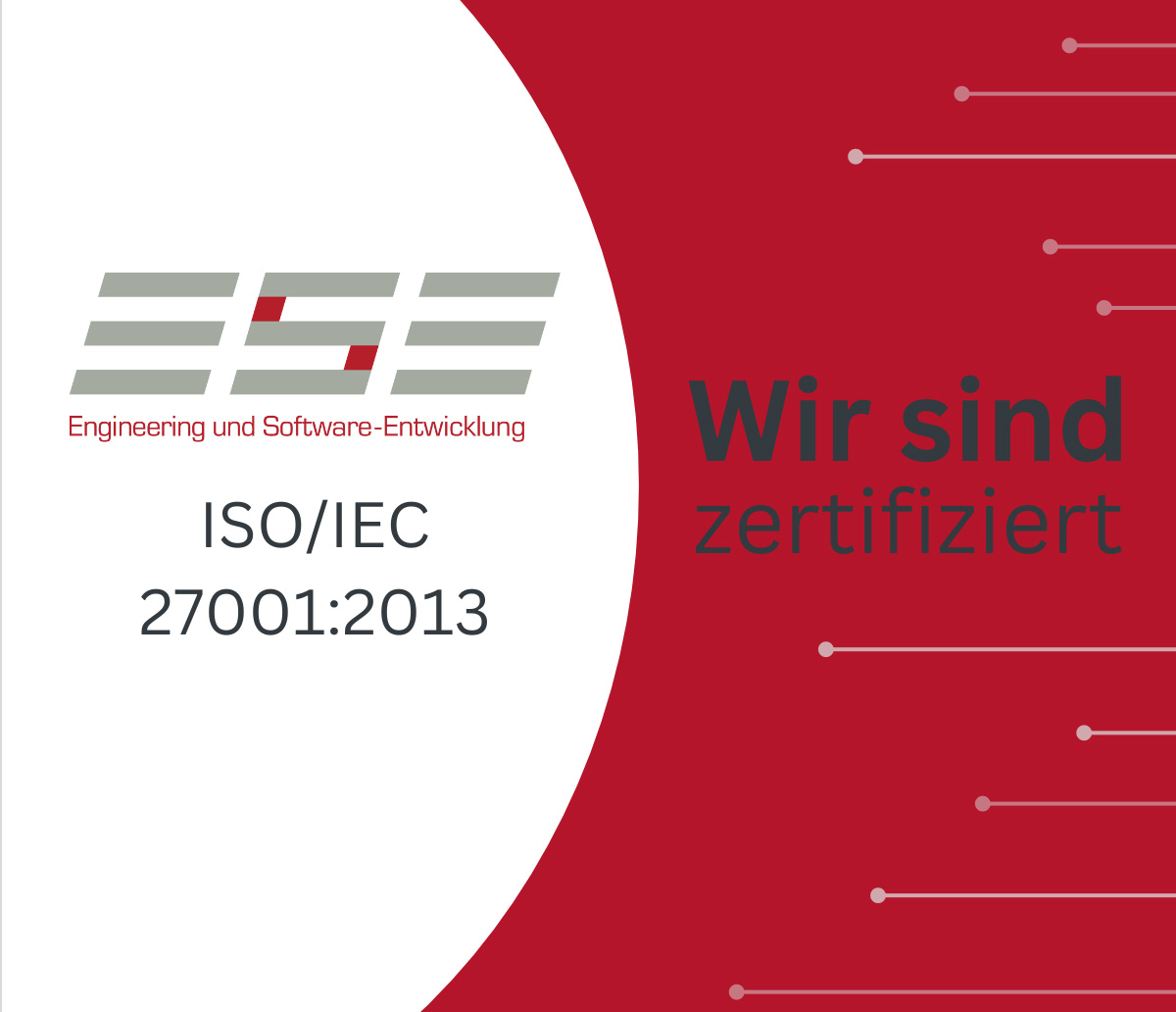 ESE GmbH ISO/IEC 27001:2013 | Anerkennung